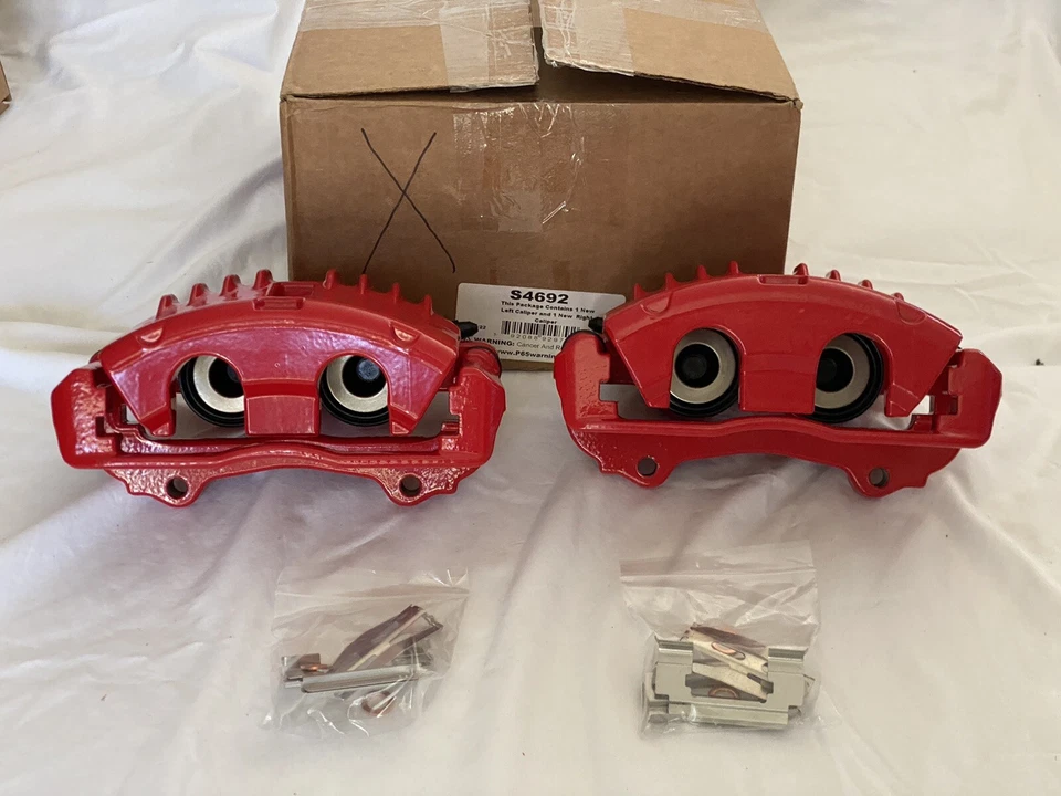 Power Stop S4692 Powder Coated Calipers for 1998-2002 Camaro & Firebird - Image 1 of 4