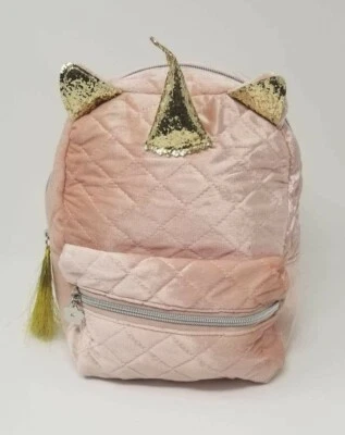 Mini Mochila Rosa Rosa 10 X 9 X 4 Meninas Limitada Too Unicorn Nova Com Etiqueta - Imagem 1 de 4