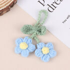 Cute Hand Woven Key Chain Woven Flowers Key Pendant Bag Accessories