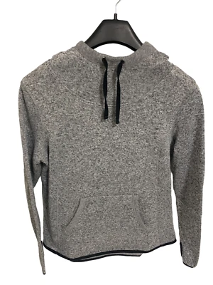 Sudadera con capucha de entrenamiento gris talla XXL 2XL Danskin Now holgada para mujer Foto 1 de 4