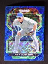 2022 Prizm Draft Picks Base Navy Blue Kaleidoscope #PDP75 Nick Morabito /15