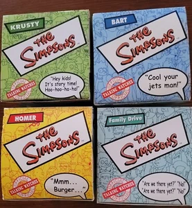 Lot of Collectable Vintage Burger King The Simpsons Talking Watch Set of 4 - Picture 1 of 6