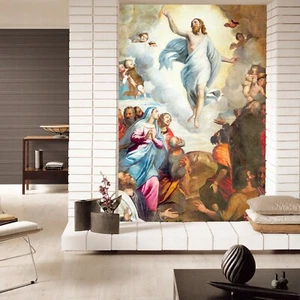 3D Angels Faith KEP115 Jesus Religion God Wallpaper Wall Murals Removable Bea - Picture 1 of 11