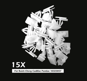 15x Rocker Moulding Clips Retainer Fastener Fit Cadillac Pontiac Chevy 10323057 - Picture 1 of 5