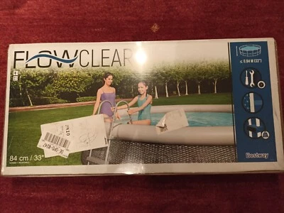 Schwimm pool mit Zubehör - Abdeckung  - 3,05 L x2,00 B x 0,84H  - - Bild 1 von 2