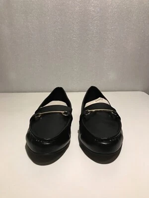 ¡Nuevo! Mocasín de imitación de cuero Torrid, negro - Talla: 10WW Foto 1 de 4