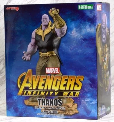 Thanos Statue 28cm - Avengers Infinity War - Kotobukiya ArtFX Scale 1/10  - Immagine 1 di 4