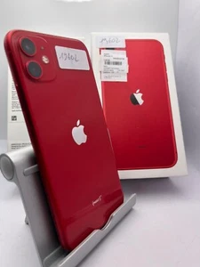 Apple IPHONE 11 - 128gb - Red (Déverrouillé) 12 Mois Garantie Boite Original - Photo 1/6