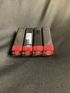 Lot Of 4 COVERGIRL Exhibitionist Cream Lipstick 310 Seduce Scarlet - Picture 1 of 1