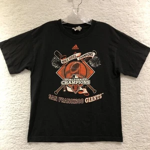 San Francisco Giants 2012 World Series Champions Trophy Adidas T-Shirt Size XL - Picture 1 of 13