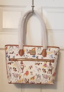 Neu Disney Hunde Santa Tails Stitch Weihnachten Urlaub Beuteltasche Tasche Dooney & Bourke - Bild 1 von 6