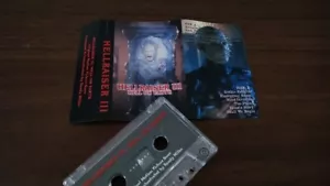 Hellraiser III: Hell on Earth MC soudntrack + Hellraiser VHS enamel pin - Picture 1 of 4