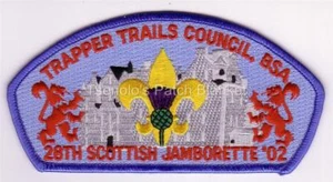 Trapper Trails Council SA-23 2002 Scottish Jamborette Mint Cond FREE SHIPPING - Picture 1 of 1