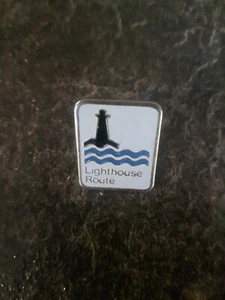 Lighthouse Route Lapel Pin Pinback FREE COMBINED SHIPPING - Picture 1 of 2