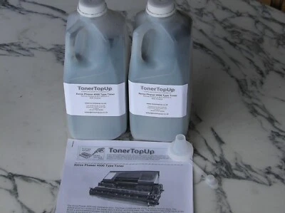 Two Bottles of Toner Refill Xerox Phaser 4500 202 255 305 113R00656 113R00657 - Image 1 of 2
