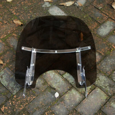 Fit for Harley Touring Road King FLHR 1994-2023 Windshield Windscreen W/ Bracket - Image 1 of 4