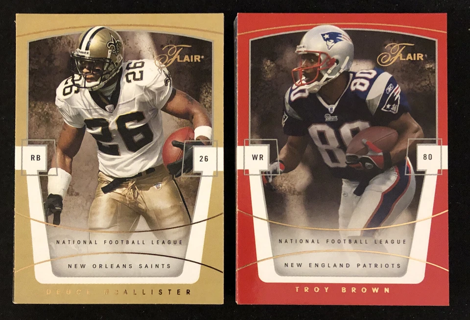 2004 Fleer Flair Football Cards Singles You Pick - Image 1 of 2
