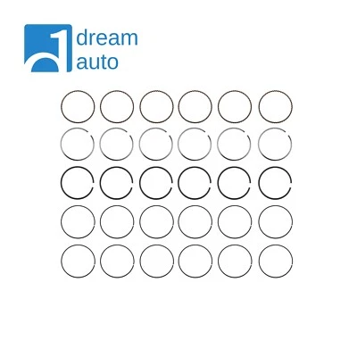 Juego de anillos de pistón para 1993 1994 1995 1996 1997 1998 Toyota Supra 3,0 L motor 2JZGTE Foto 1 de 4