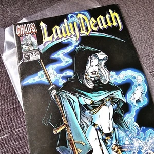 Lady Death: The Crucible #6 October 1997 Comic Chaos Comics - Picture 1 of 6