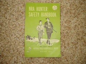 Vintage NRA Hunter Safety Handbook 1957 Edition 22 pg PB Book 5.5 x 8. 5 $0 S/H - Bild 1 von 4