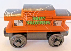 Thomas & Friends Wooden Railway Haunted Happy Halloween Caboose XMAS Toy - Picture 1 of 2