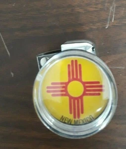 New Mexico State Symbol Steering Wheel Spinner Knob Brodie Knob Rat Rod - Picture 1 of 8