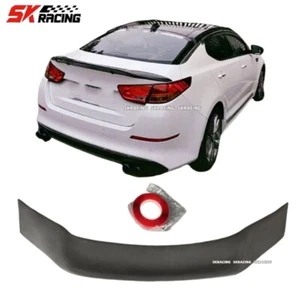 Para Kia Optima 2014-2015 sin pintar FRP trasero maletero alerón alerón ala kits de carrocería - Imagen 1 de 19