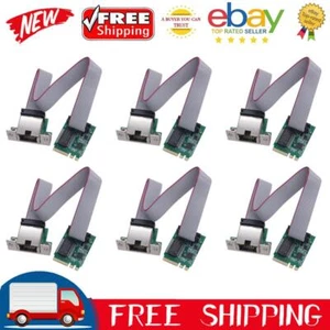 M.2 Network Card 10/100/1000Mbps M.2 A+E To Gigabit Ethernet Card for Desktop PC - Picture 1 of 4