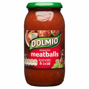 Dolmio Sauce for Meatballs Tomato & Basil (500g) - Pack of 6 - Photo 1 sur 1