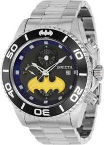 NEW INVICTA WATCH DC Comics Batman 40842 47mm VD57 Quartz / BOX - Picture 1 of 7