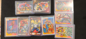 1991 1992 Impel Marvel John Romita JR Auto Signed Ironman Wolverine Punisher