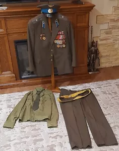 Soviet Vintage Military Uniform Officer Air Force Army USSR Major... - Picture 1 of 15