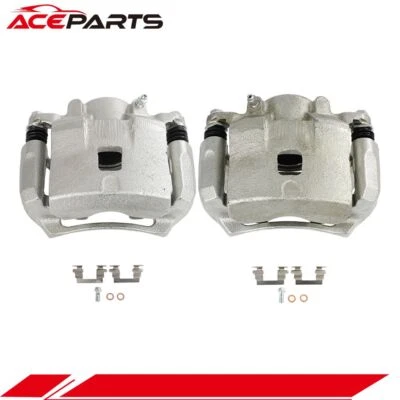 Pinzas de freno delanteras 2 piezas con soporte para Chevrolet Cobalt 2005 2006 2007 2008 Foto 1 de 4