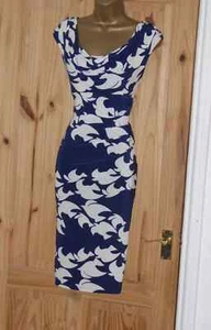 Phase Eight Womens Dress Midi UK 12 EU 40 US 8 Party Wedding Party Wiggle - Picture 1 of 8