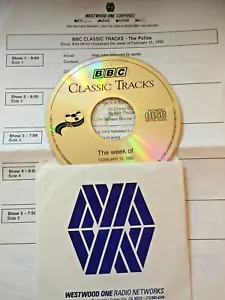 RADIO SHOW: BBC CLASSIC TRACKS w/RICHARD SKINNER 2/15/93 THE POLICE, 5 LIVE CUTS - Foto 1 di 2