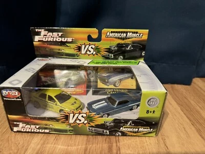 Fast And Furious 1/64 Evo Vs Camaro ERTL JOYRIDE RARE - Image 1 of 2
