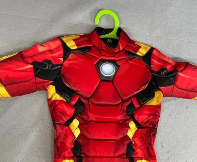 Marvel Vengadores Iron Man Halloween Disfraz Niños Mono MEDIANO Foto 1 de 4