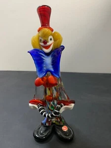 Vintage Murano Glass Clown Figurine. Hand Blown Glass. 1960-1969. - Picture 1 of 7