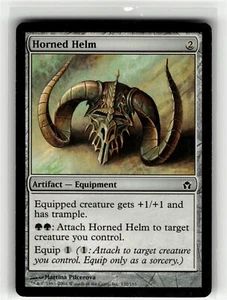 HORNED HELM Fifth Dawn #132 5DN(MP)(MTG) - Picture 1 of 1