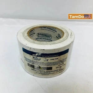 Bel-Art Beschreibbares Etikettenband, 1" x 60 Yds, Wasserdicht, Labor-/Gefrierschranksicher, Weiß - Bild 1 von 3