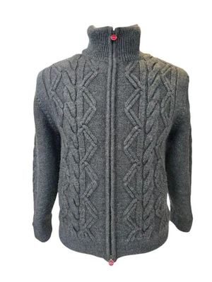 NWOT Kiton Napoli, Gray Wool&Cashmere, Lining Lamb Fur bomber jacket 38/48 - Image 1 of 4