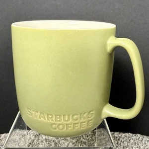 Taza de té café verde salvia cosecha porcelana hueso Starbucks nueva taza 16 oz usada en excelente estado - Imagen 1 de 5