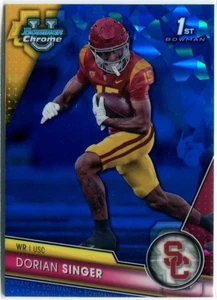 DORIAN SINGER 2023 Bowman Chrome U. University SAPPHIRE #146 - Picture 1 of 2