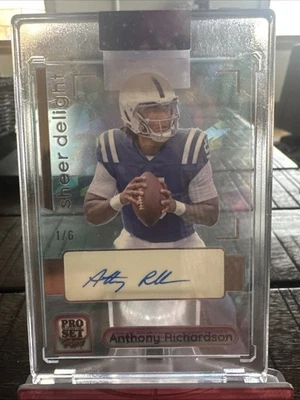 2023 Leaf Pro Set Anthony Richardson Auto SD-AR1 /6 - Image 1 of 2