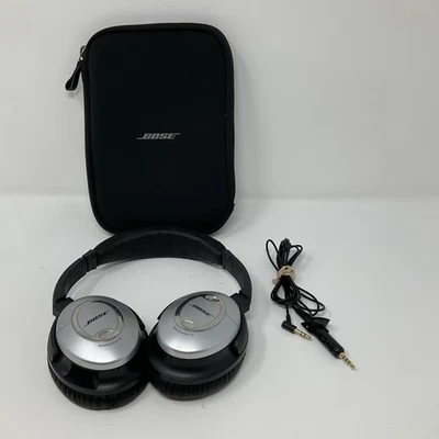 Bose QuietComfort 15 Headphones w/ Case & Audio Cable, Tested, Used - Image 1 of 4
