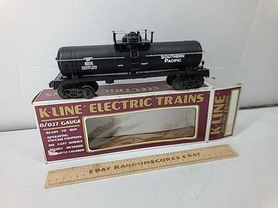 K-LINE O-27 Gauge Sp 6314 Southern Pacific Single Dome Tank Car Read Description - Image 1 of 4