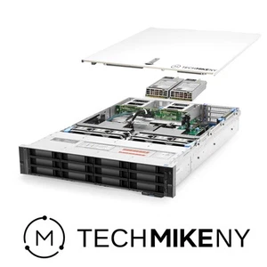 Dell PowerEdge R740xd Server 2x Silver 4114 2.20Ghz 20-Core 24GB 2x 4TB 12G H330 - Picture 1 of 5