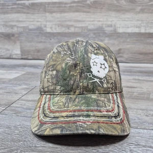 Hair Ink Salon And Spa Hat Cap Adult Mens Adjustable Strapback Camo - Picture 1 of 6