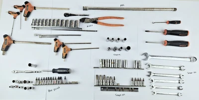 Matco, Snap-On, & Blue-Point Socket & Wrench Tool Lot - Image 1 of 4