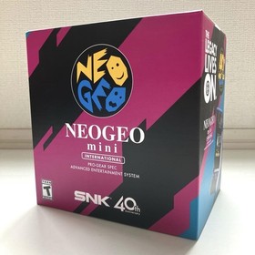 NEOGEO Mini International Edition SNK 40th Anniversary Classic Console